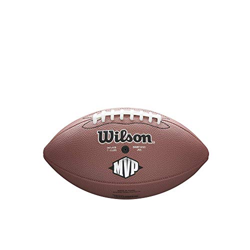 Wilson NFL MVP Football - Brown, PeeWee Size