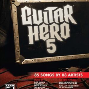 Guitar Hero 5 - Nintendo Wii (Game only)