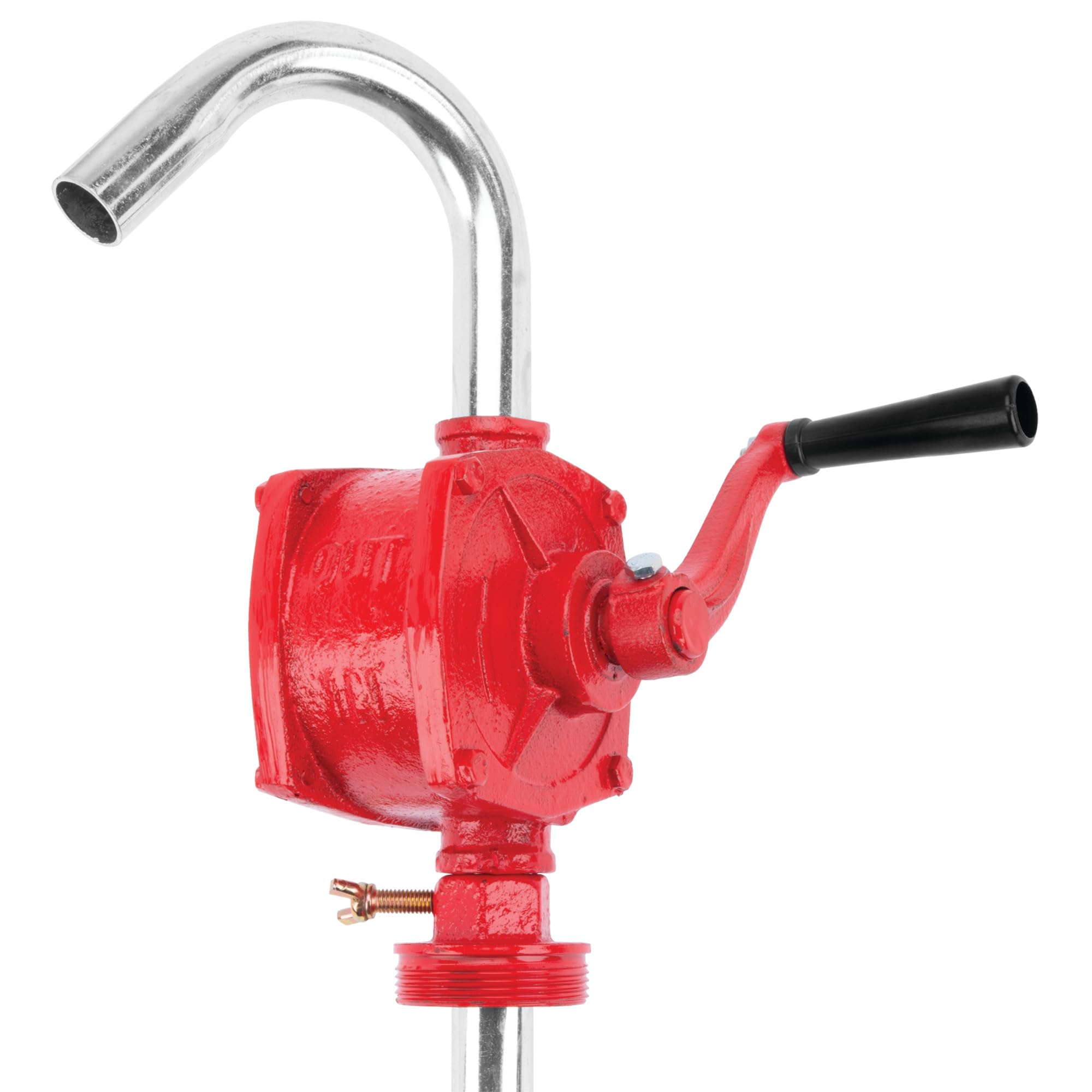 Performance Tool W54270 Rotary Barrel Pump, Pumps Light to Medium Viscosity Oils, 3 Piece Suction Pipe, 30-55 Gallon Barrels, Bung Adapter