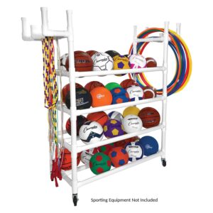 Champion Sports Equipment Cart White