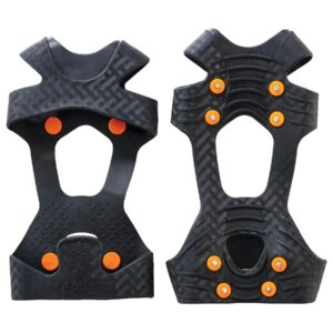 Ergodyne TREX 6300 Slip-On Traction Cleats for Snow and Ice with 8 Carbon Steel Spike Grips