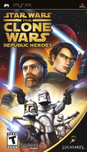 star wars the clone wars: republic heroes - sony psp