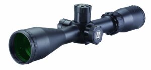 bsa 3-9x40 sweet 22 rifle scope with side parallax adjustment and multi-grain turret, black matte