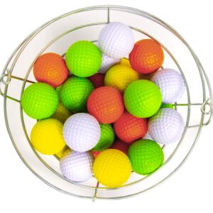 Jef World of Golf Foam Practice Balls (42 Multi-Colored Balls)