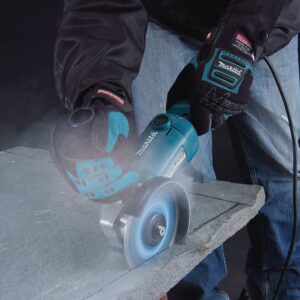 Makita GA5020 5" SJS Angle Grinder, with AC/DC Switch, Blue