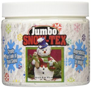 decoart das9-22 snow-tex watercolor, 16 -ounce , white