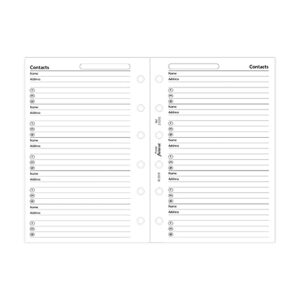 Filofax Pocket Name/Address/Phone (B210201)