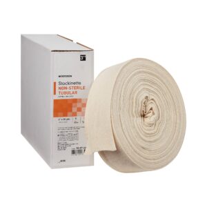 McKesson Stockinette, Non-Sterile, Cotton, Tubular, 3 in x 25 yds, 1 Count, 1 Pack