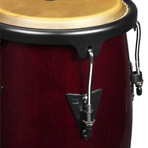 Latin Percussion LPA646-DW Conga Drum Dark Wood / Black