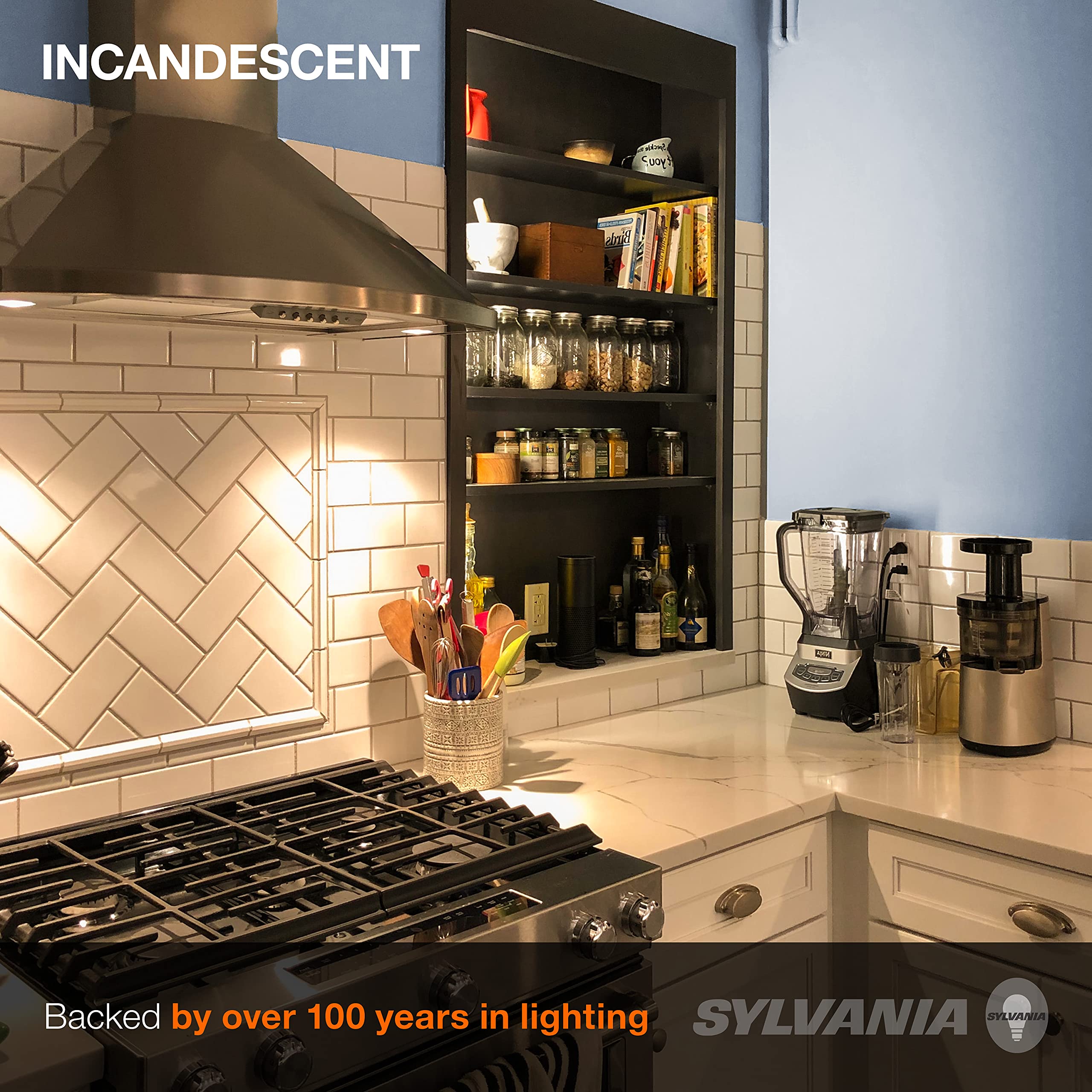 SYLVANIA Mini-Floodnight Incandescent Bulb, 25W R14, Intermediate Base, Reflector, 130 Lumens, 2850K, 120V, Frosted - 1 Pack (14784), Warm White