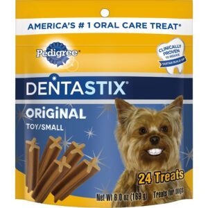 Pedigree Dentastix Dog 24 Mini Treat Toy/Small, 6oz