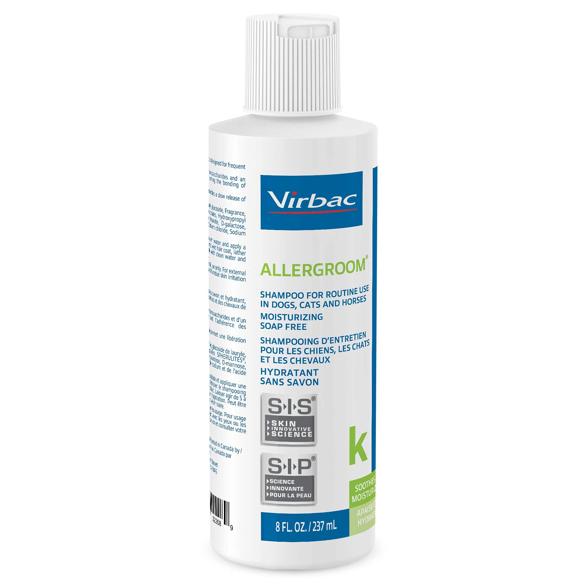 Virbac Allergroom Shampoo 8-Ounce