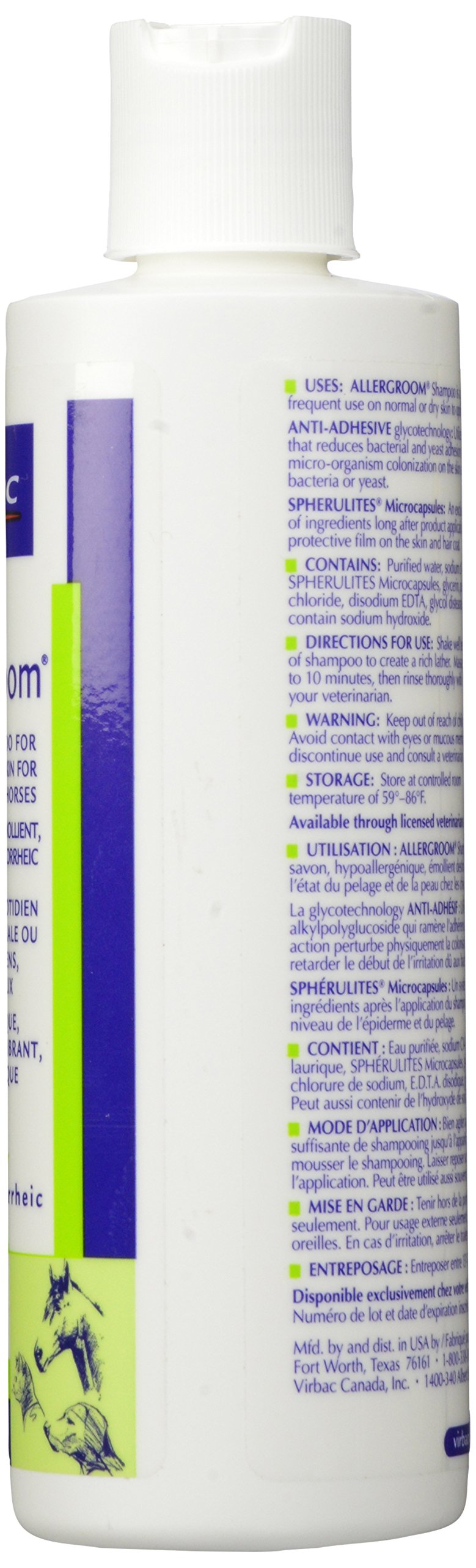 Virbac Allergroom Shampoo 8-Ounce