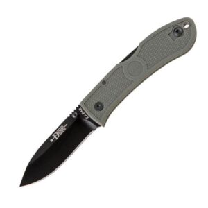 ka-bar 4062fg knife, dozier folding hunter