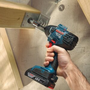 BOSCH Bare-Tool 25618B 18-Volt Lithium-Ion 1/4-Inch Hex Impact Driver,Blue