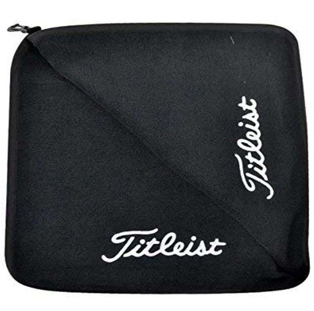 Titleist Dri Hood Towel, Black, Standard 15.50" x 12.00"