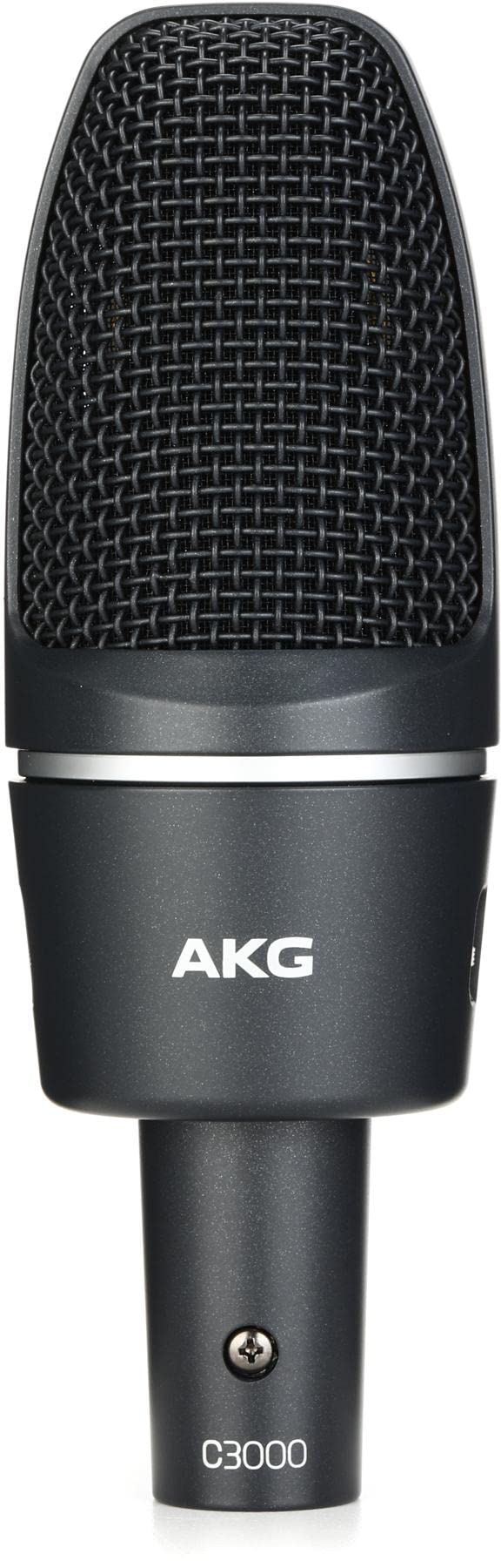 AKG Pro Audio C3000 High-Performance Large-Diaphragm Condenser Microphone , Black