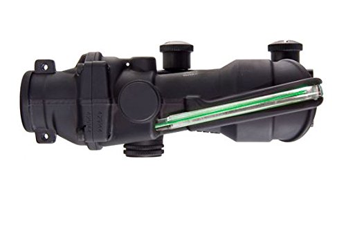 Trijicon 4x32 ACOG Riflescope with Green Dual Illuminated Chevron Reticle and TA51 Mount