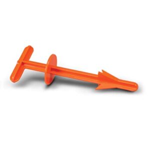 hunters specialties butt out 2 big game dressing tool, orange