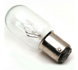 push-in, 15w clear light bulb 2pcw