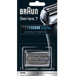 Braun Replacement Foil & Cutter Cassette - 70S, Series 7, Pulsonic - 9000 Series Braun Cassette 70S