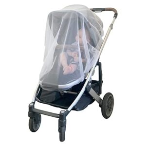 jolly jumper play yard and stroller cover - mesh net protects baby from insects, bug and other little critterss