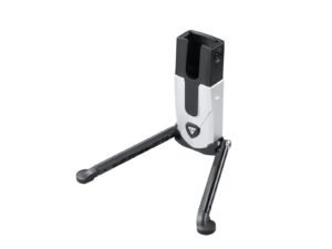 topeak flashstand fat bike stand, silver, black, 15.7 x 9.6 x 3 cm / 6.2” x 3.8” x 1.2” (folded) 19.8 x 16.6 x 13.6 cm / 7.8” x 6.5” x 5.3