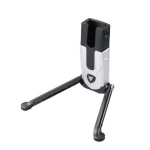 TOPEAK FlashStand Fat Bike Stand, Silver, Black, 15.7 x 9.6 x 3 cm / 6.2” x 3.8” x 1.2” (Folded) 19.8 x 16.6 x 13.6 cm / 7.8” x 6.5” x 5.3