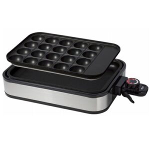 takoyaki maker yamazen (20 pieces) with extra plate