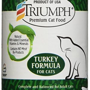 Triumph Turkey Canned Cat Food, Case Of 12, 13 Oz.