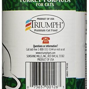 Triumph Turkey Canned Cat Food, Case Of 12, 13 Oz.