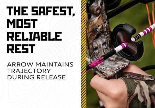 Trophy Ridge Sure Shot Pro Whisker Biscuit Archery Arrow Rest - Lifetime Reliability for Bowhunters, Easy Micro Adjustments, Durable Design, Quiet Loading