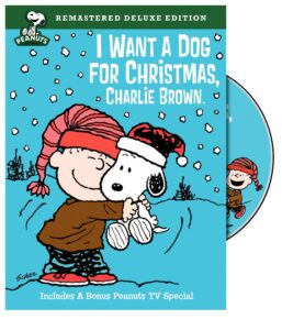 peanuts: i want a dog for christmas, charlie brown (deluxe edition)