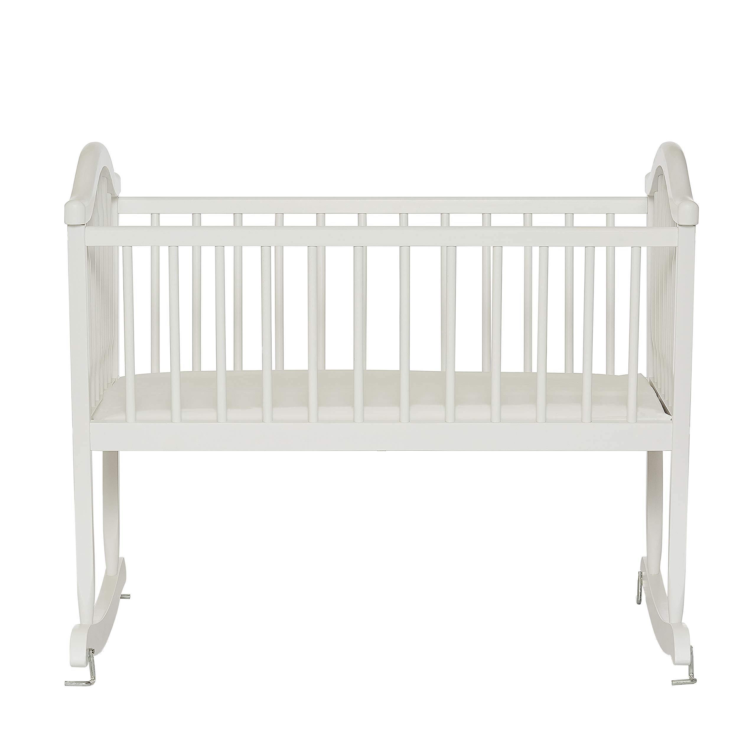 Rocking Cradle, White , 38x22x32.5 Inch (Pack of 1)