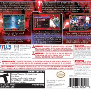 Shin Megami Tensei: Devil Survivor Overclocked - Nintendo 3DS