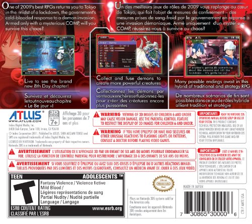 Shin Megami Tensei: Devil Survivor Overclocked - Nintendo 3DS