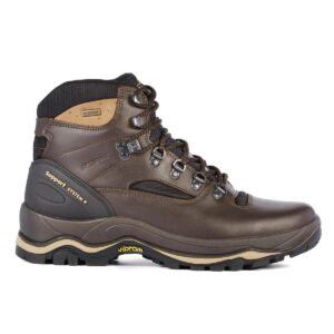 Grisport Italian Made Quatro Waterproof and Breathable Hiking and Trekking Boot, Unisex 44 Brown