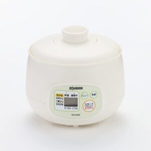 Zojirushi microcomputer porridge maker cup 5 cups of EG-DA02-WB White