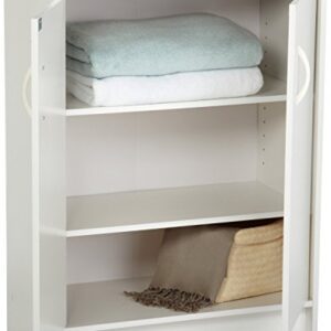 ClosetMaid 8982 Stackable 2-Door Organizer, White