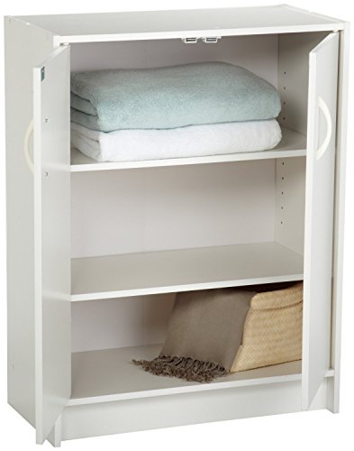 ClosetMaid 8982 Stackable 2-Door Organizer, White