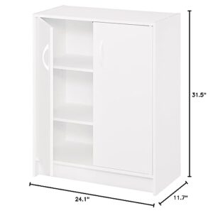 ClosetMaid 8982 Stackable 2-Door Organizer, White