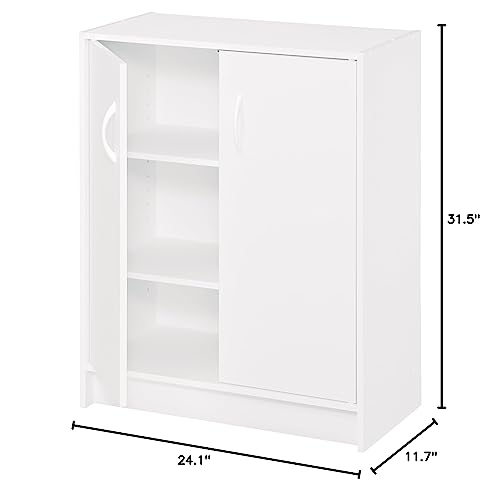 ClosetMaid 8982 Stackable 2-Door Organizer, White