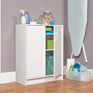 ClosetMaid 8982 Stackable 2-Door Organizer, White