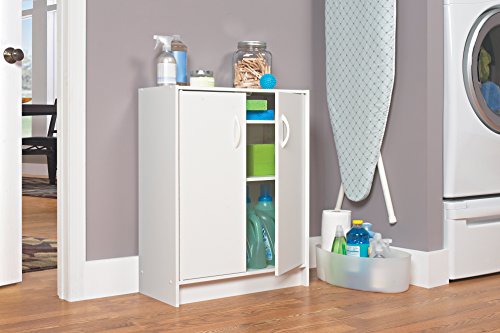 ClosetMaid 8982 Stackable 2-Door Organizer, White