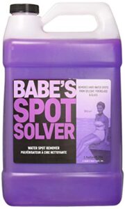 babe's boat care products-8101 spot solver hard water spot remover - 1 gallon