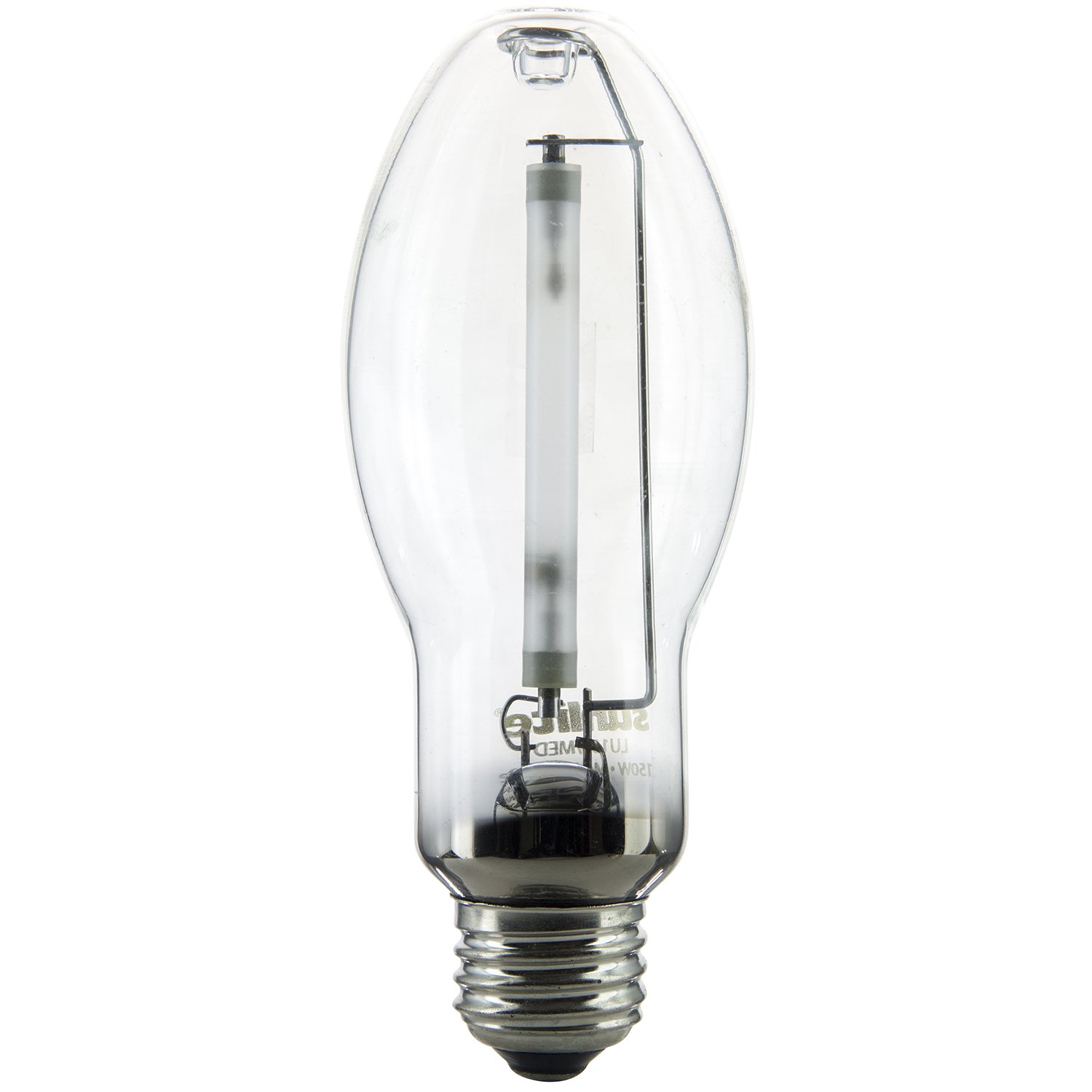 Sunlite LU150/MED High Pressure Sodium Light Bulb, 150 Watts, ED17/MED, Medium Base (E26), ANSI Code S55, 15000 Lumen, 20000 Life Hours, Clear, 2100K