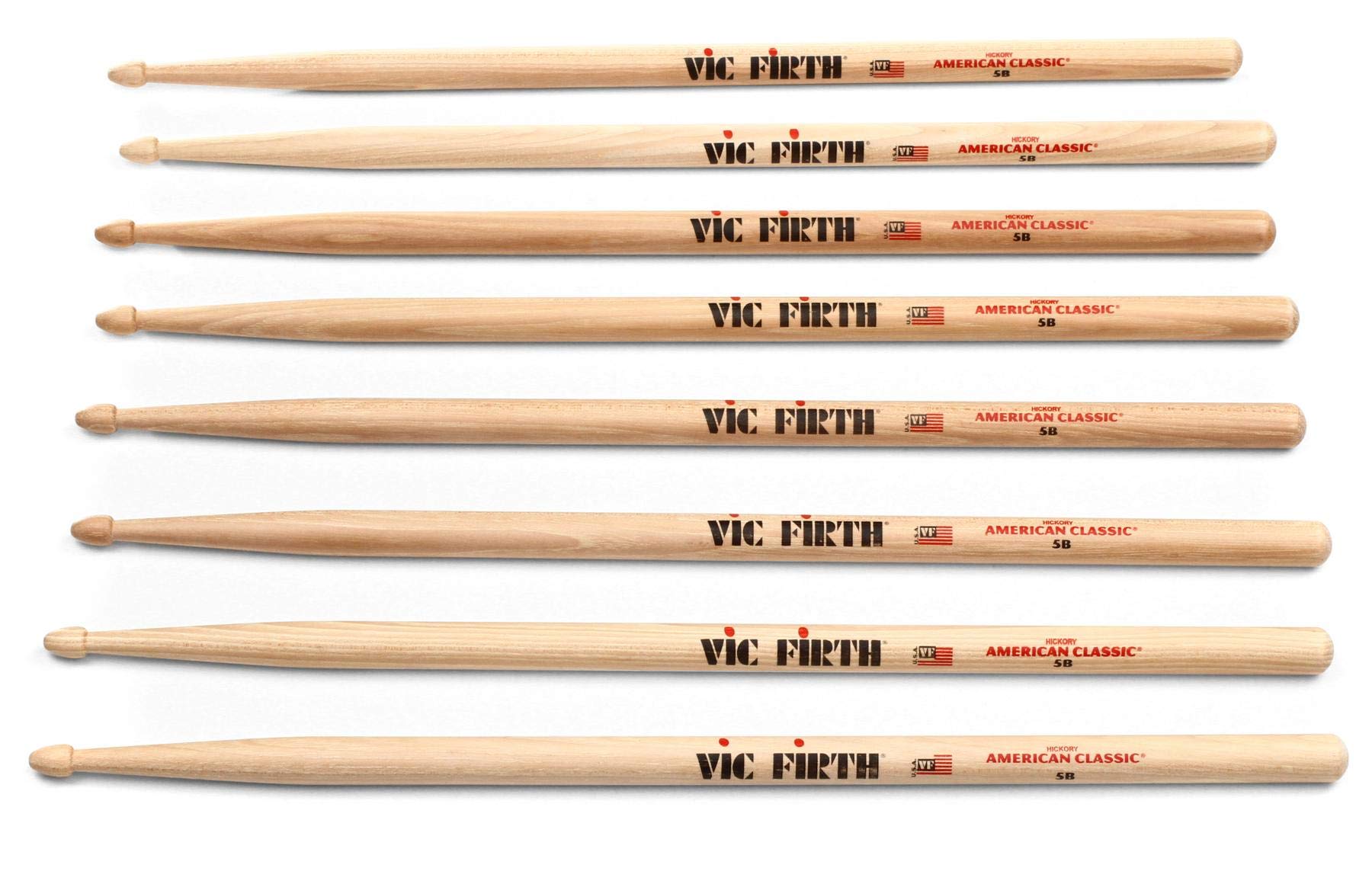 Vic Firth P5B.3-5B.1" Drumsticks (Pack of 4)