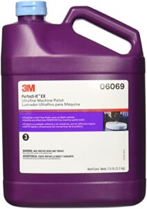 3m perfect-it ex ultrafine machine polish, 06069, 1 gallon