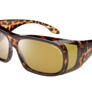 Eagle Eyes FitOns Polarized Sunglasses - Tortoise Shell