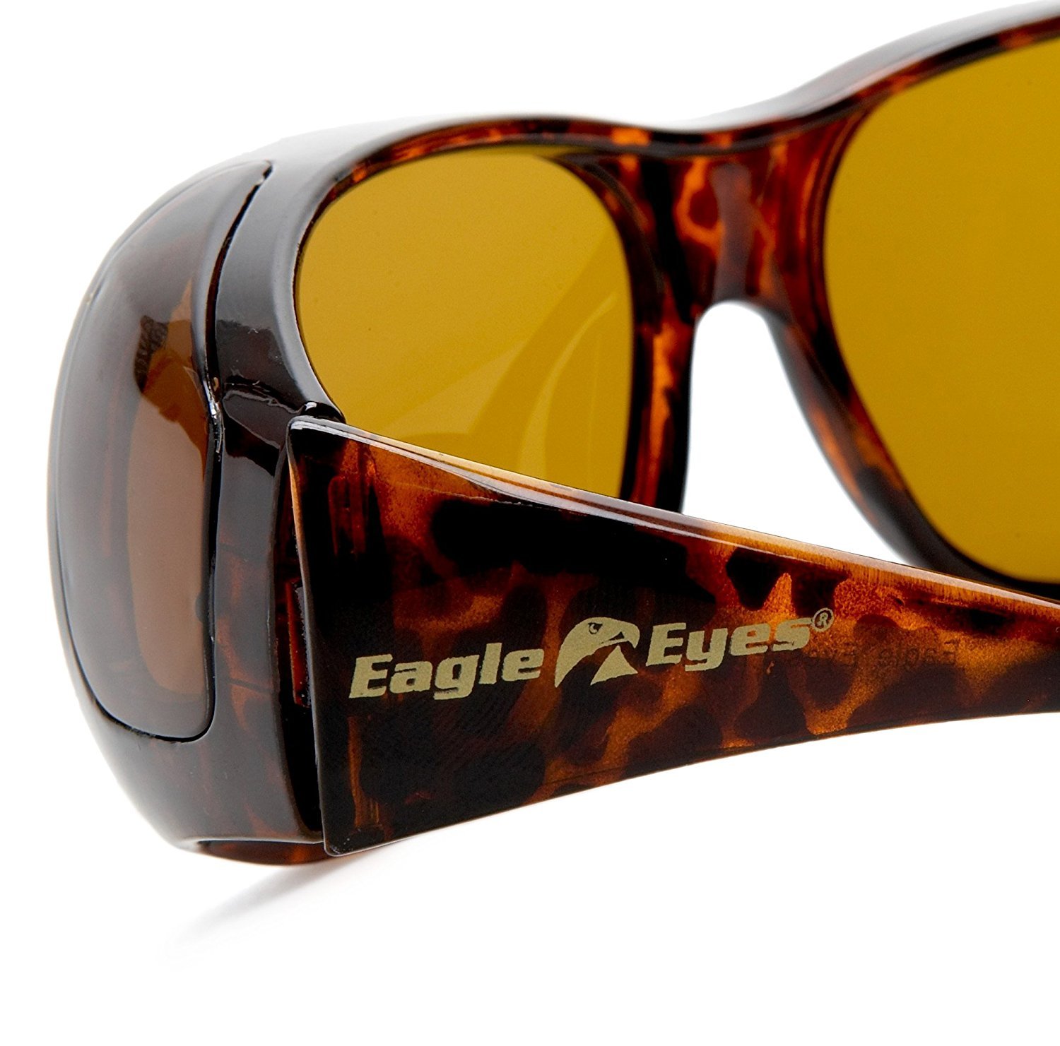 Eagle Eyes FitOns Polarized Sunglasses - Tortoise Shell